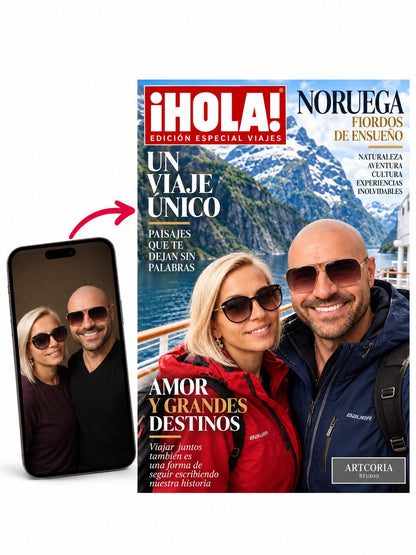 PORTADA DE REVISTA PERSONALIZADA