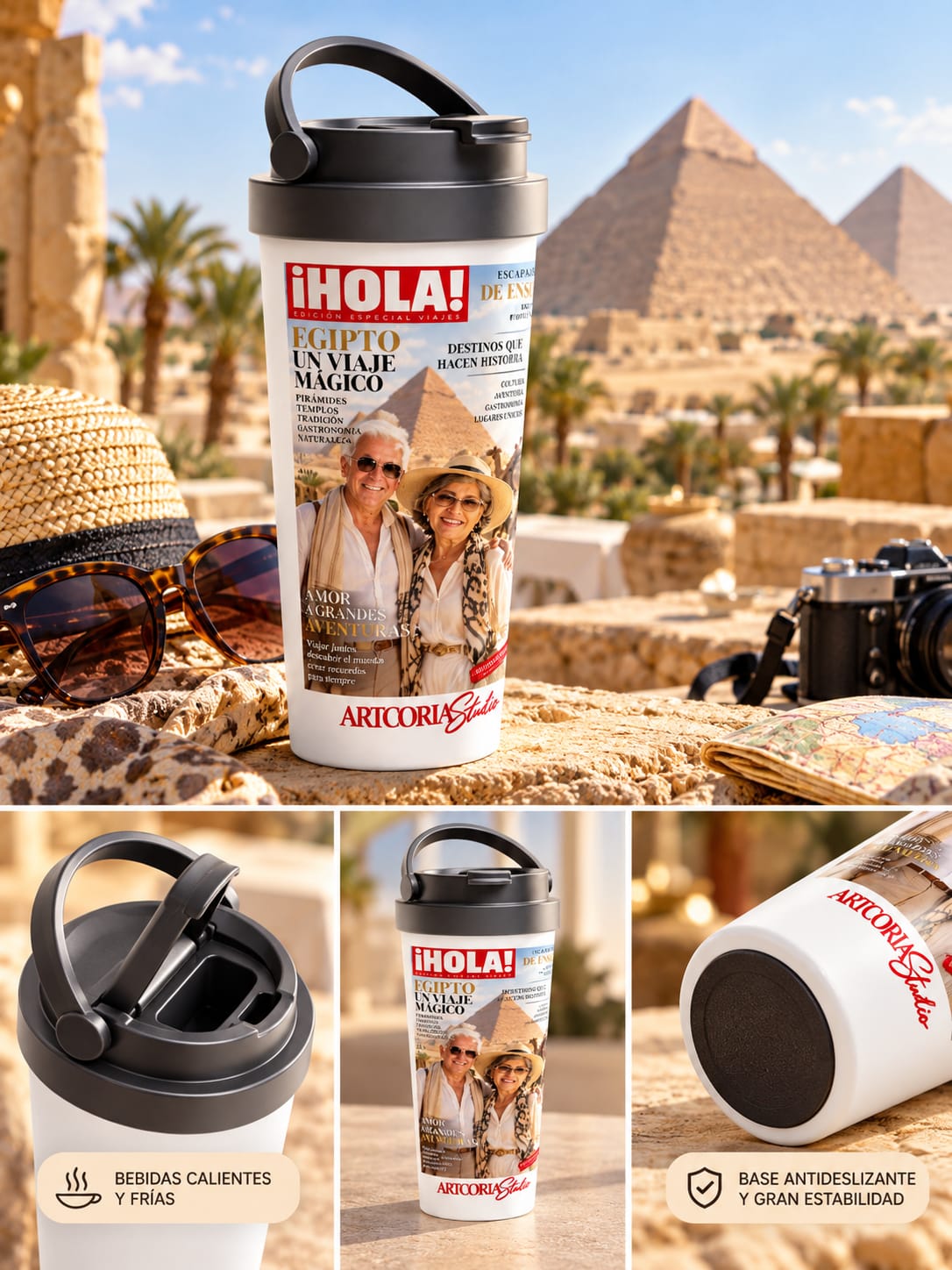 Taza de viaje 15 oz- PERSONALIZADA CON TU IMAGEN