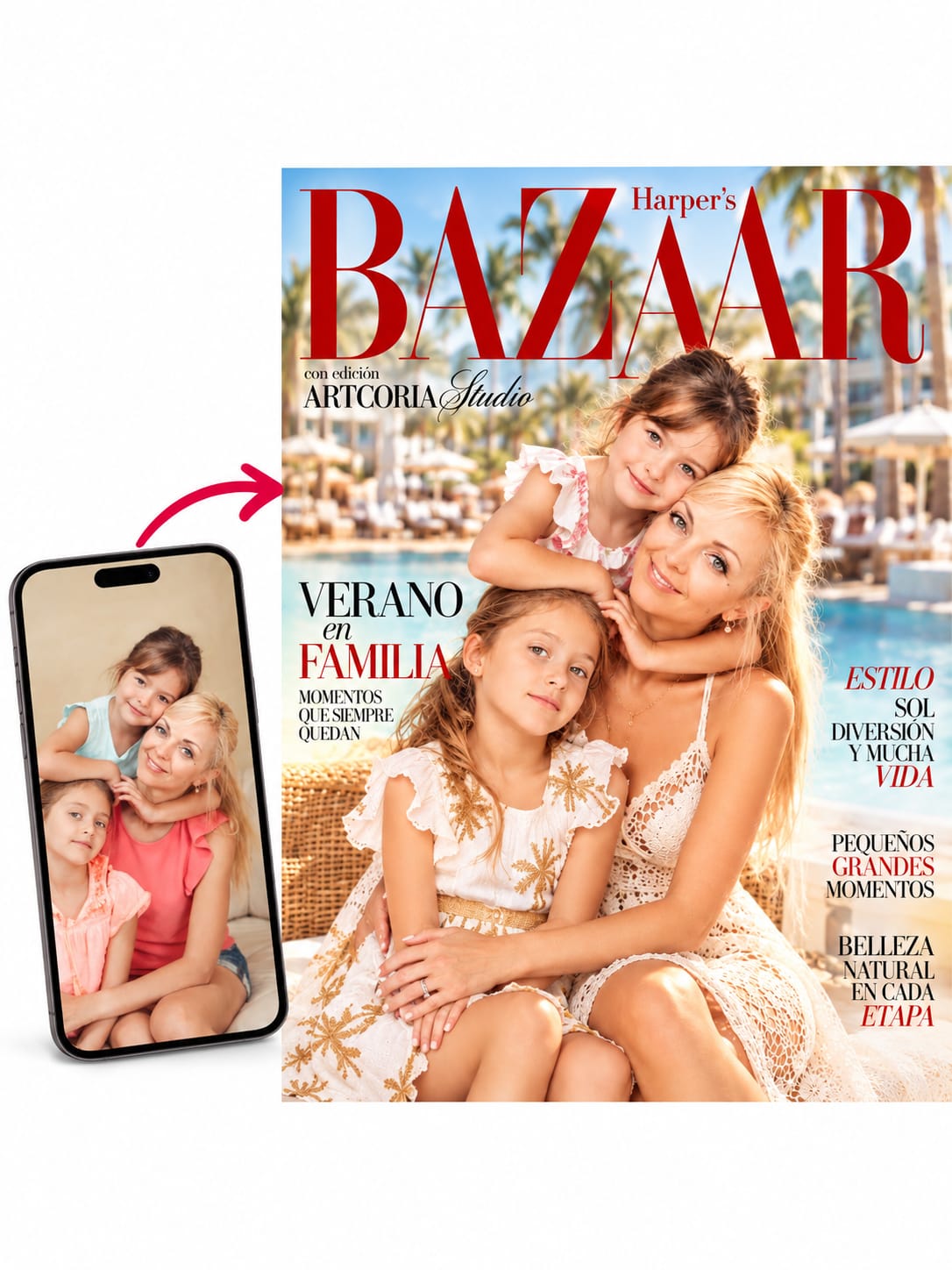 PORTADA DE REVISTA PERSONALIZADA