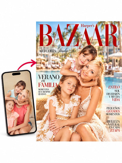 PORTADA DE REVISTA PERSONALIZADA